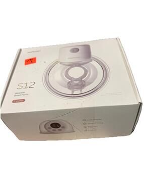 Momcozy S12 Wearable Electric Breast Pump, 3 Modes 9 Levels. 1 pump, Open Box